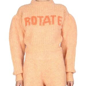 ROTATE Adley Logo Intarsia Knit Jumper
Size 4